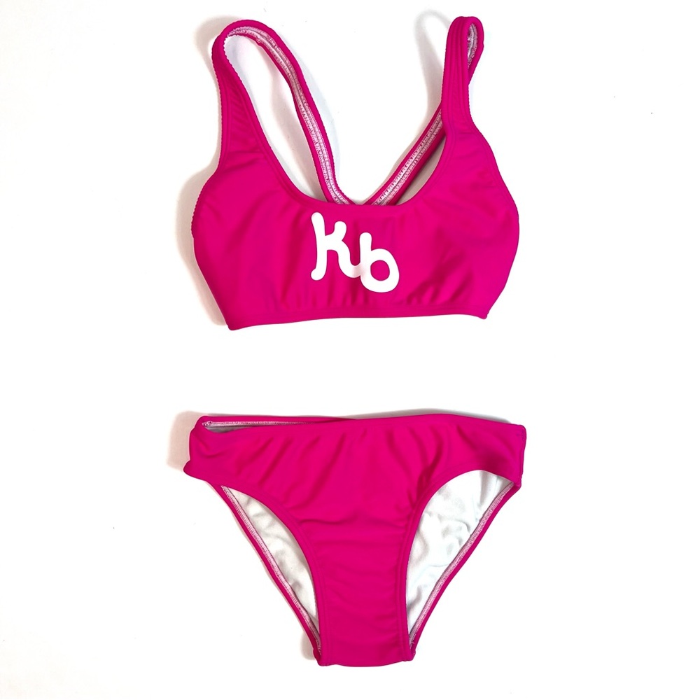 Kauai Bikini Set Volleyball Bright Pink Size XXS